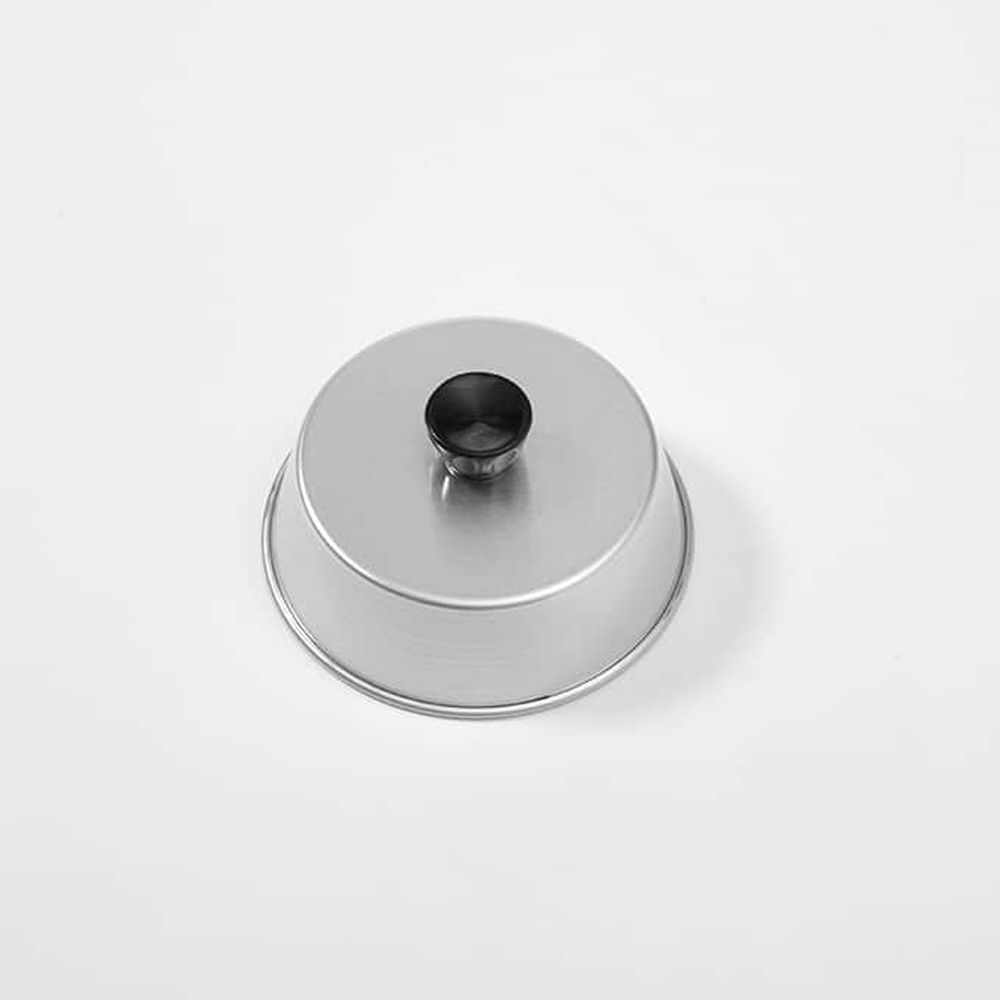 American Metalcraft Aluminum Round Basting Cover With Bakelite Knob, 6 Inch Dia. X 2 Inch Height