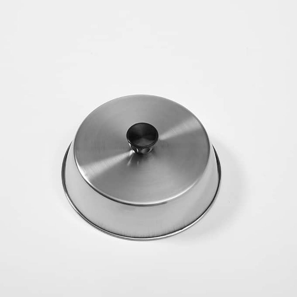 American Metalcraft Stainless Steel Round Basting Cover Only, 6 1/2 Inch Dia. X 2 Inch Height