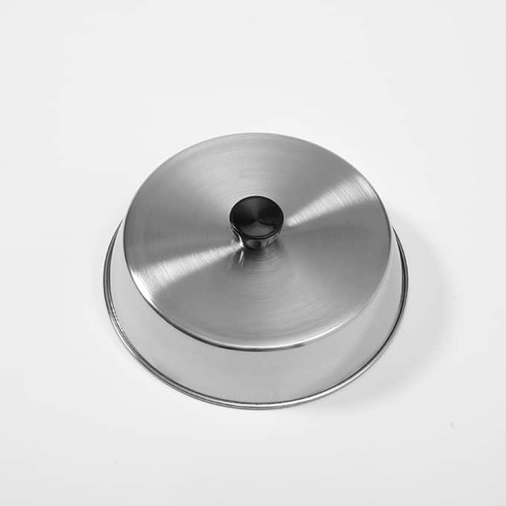 American Metalcraft Stainless Steel Round Basting Cover Only, 8 3/8 Inch Dia. X 2 Inch Height