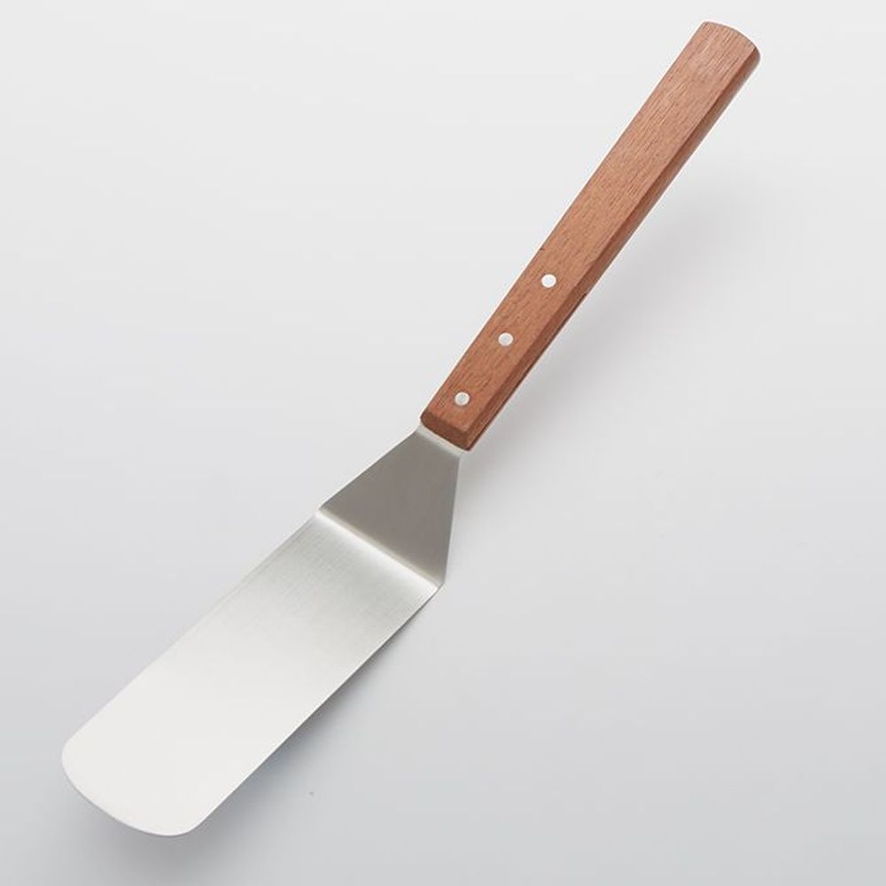 American Metalcraft Stainless Steel 8 X 3 Inch Giant Oversize Turner With Brown Wood Handle, 20 Inch Overall Length