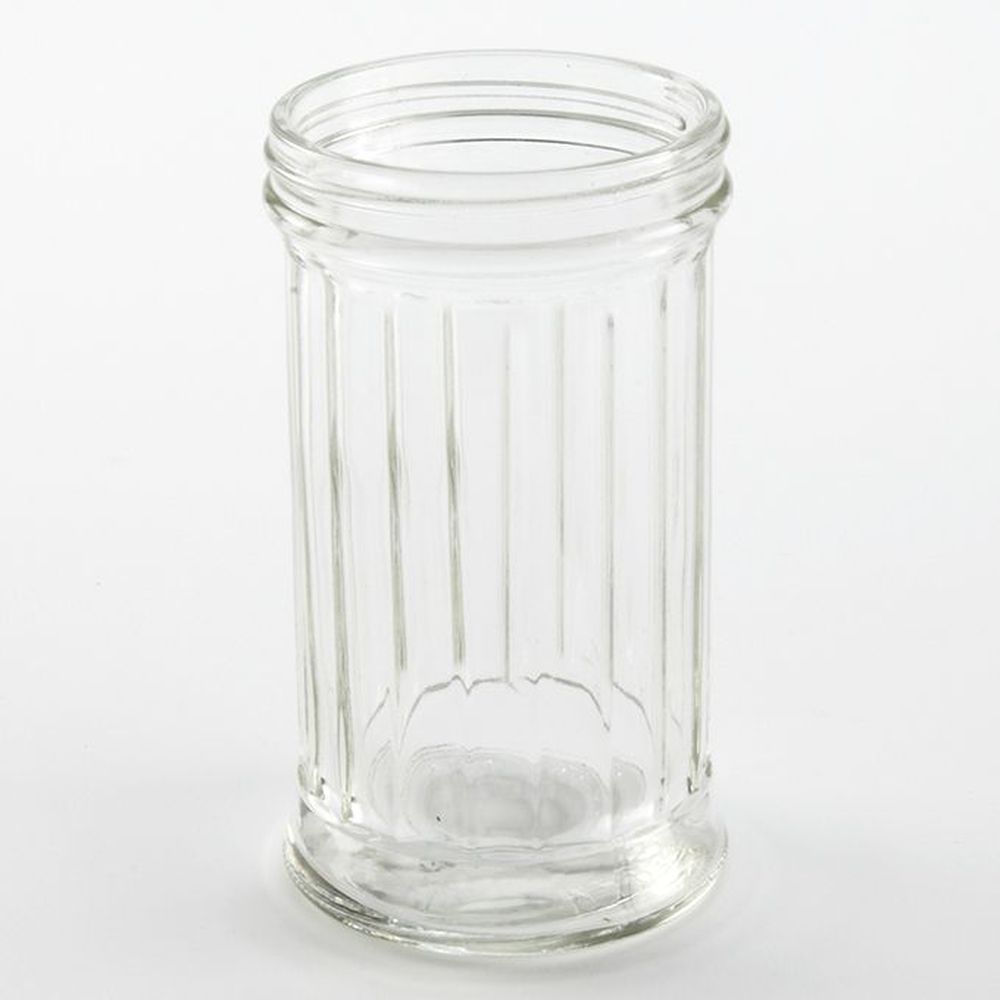 American Metalcraft Clear San Plastic 12 Ounce Extra Jar For Shaker, 3 Inch Dia. X 5-3/8 Inch Height