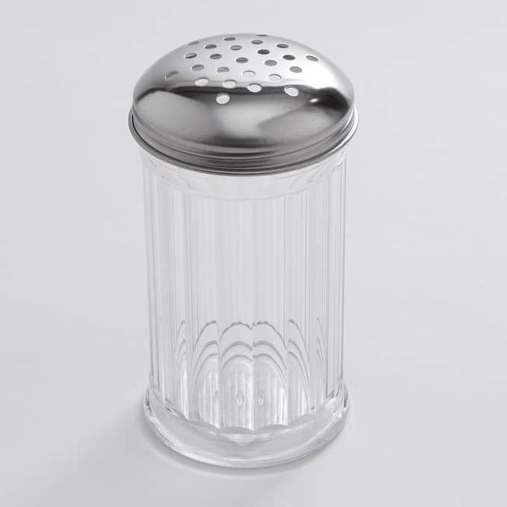 American Metalcraft San Plastic Shaker With 1/8 Inch Hole Cheese Top, 3 Inch Dia. X 5-3/8 Inch Height