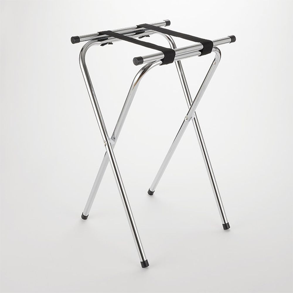 American Metalcraft Stainless Steel Deluxe Metal Tray Stand, 191/2 X 15 X 31 Inch
