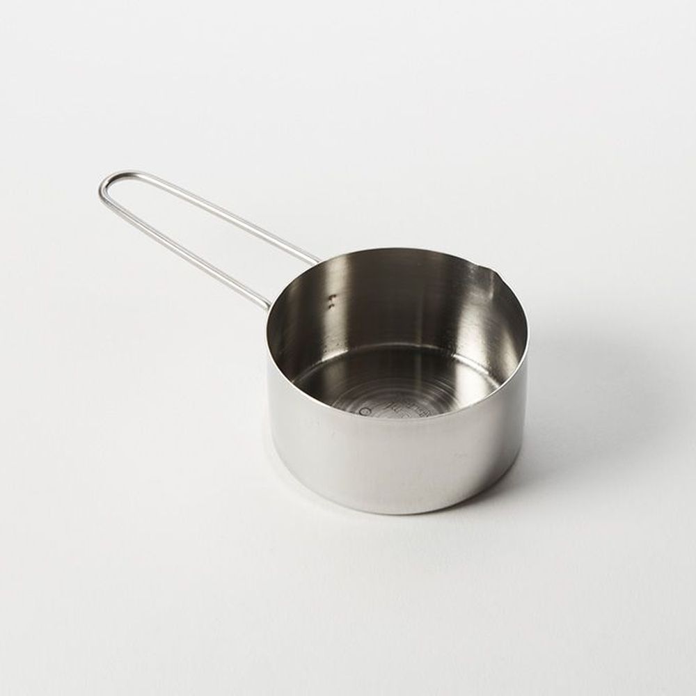 American Metalcraft Stainless Steel 3/4 Cup Measuring Cup With 6-1/2 Inch Length Wire Short Handle