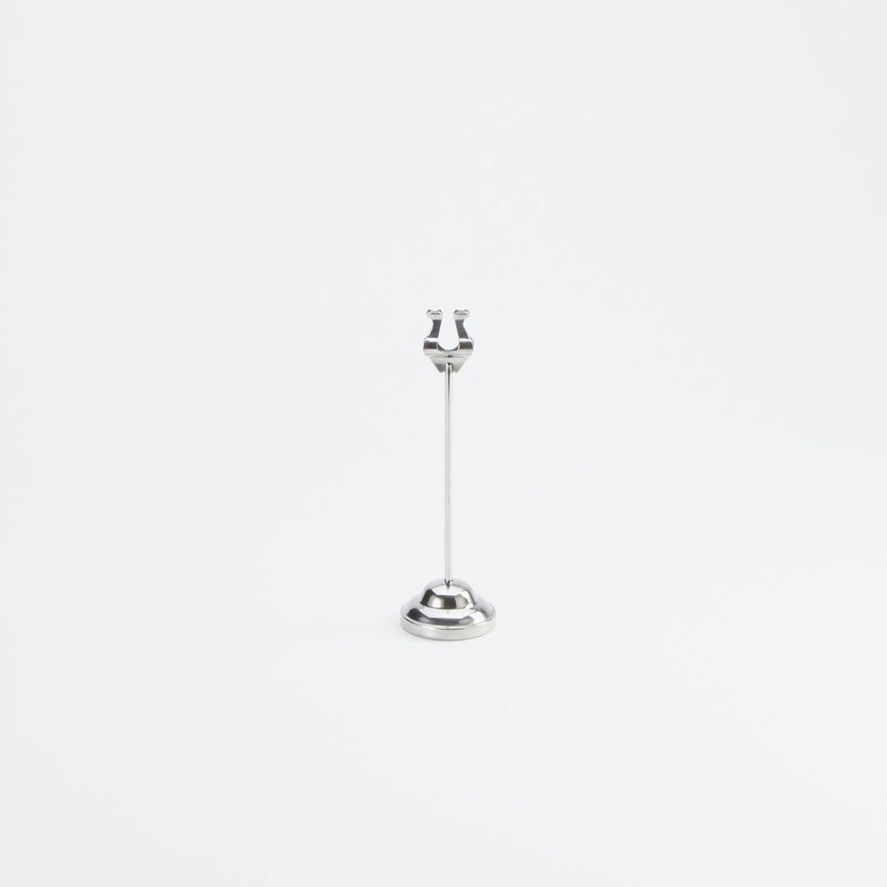 American Metalcraft Stainless Steel Harp Style Weighted Number Stand, 8 Inch -- 12 Per Case