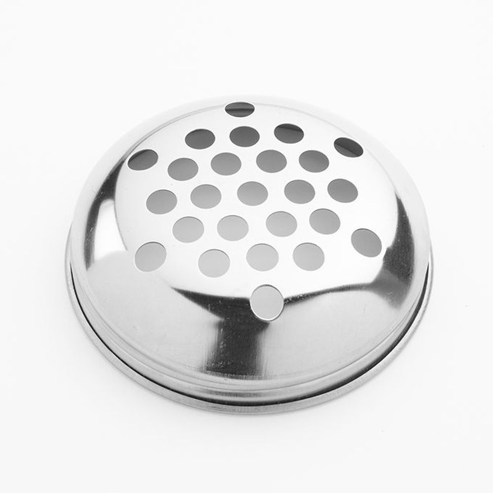 American Metalcraft Clear Glass 12 Ounce Shaker With Stainless Steel Extra Large Holes, 3 Inch Dia. X 5-3/8 Inch Height