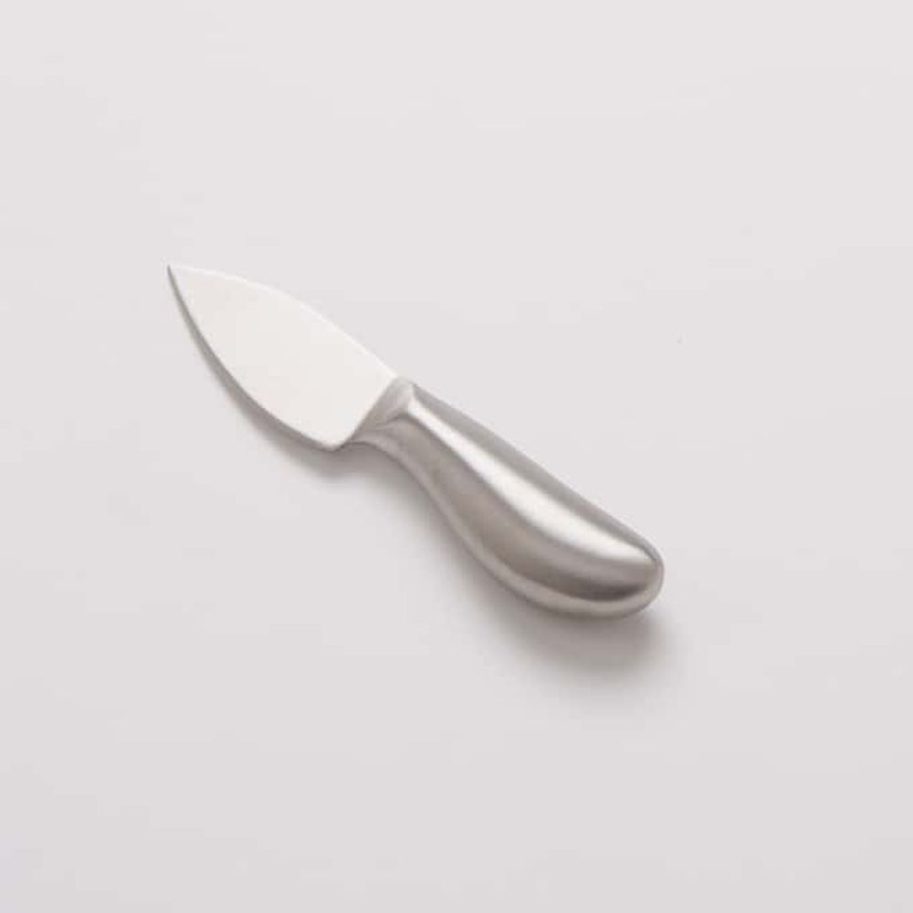 American Metalcraft Stainless Steel Evolution Semi Hard Cheese Knife, 5 1/4 Inch Length