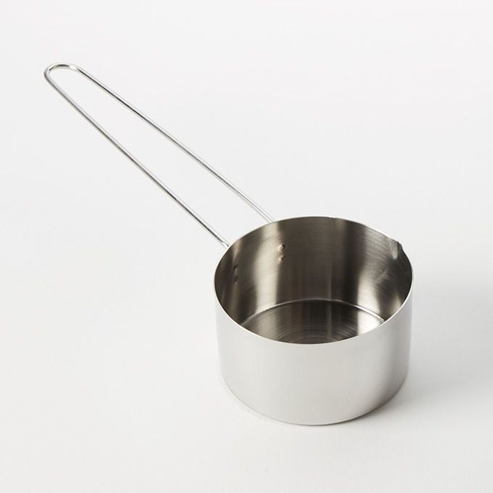 American Metalcraft Stainless Steel 1 Cup Measuring Cup With 6 Inch Wire Handle