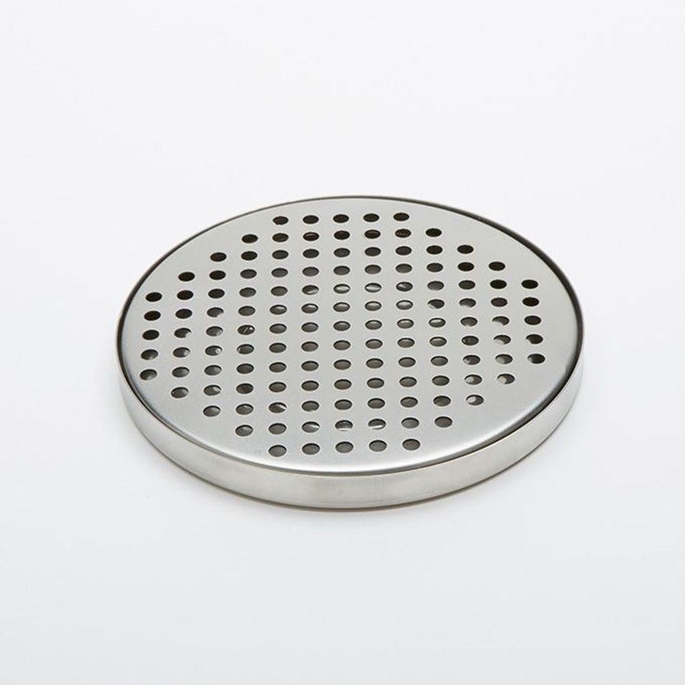 American Metalcraft Stainless Steel Round Drip Tray, 5 1/2 Inch Dia. X 1/2 Inch Height