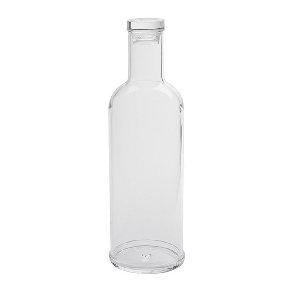 American Metalcraft Clear Acrylic 34 Ounce Water Bottle, 3-1/2 Inch Dia. X 11-1/4 Inch Height