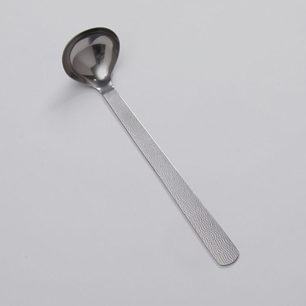 American Metalcraft Vintage Hammered Stainless Steel 1 1/2 Ounce Ladle, 11-1/2 Inch Length