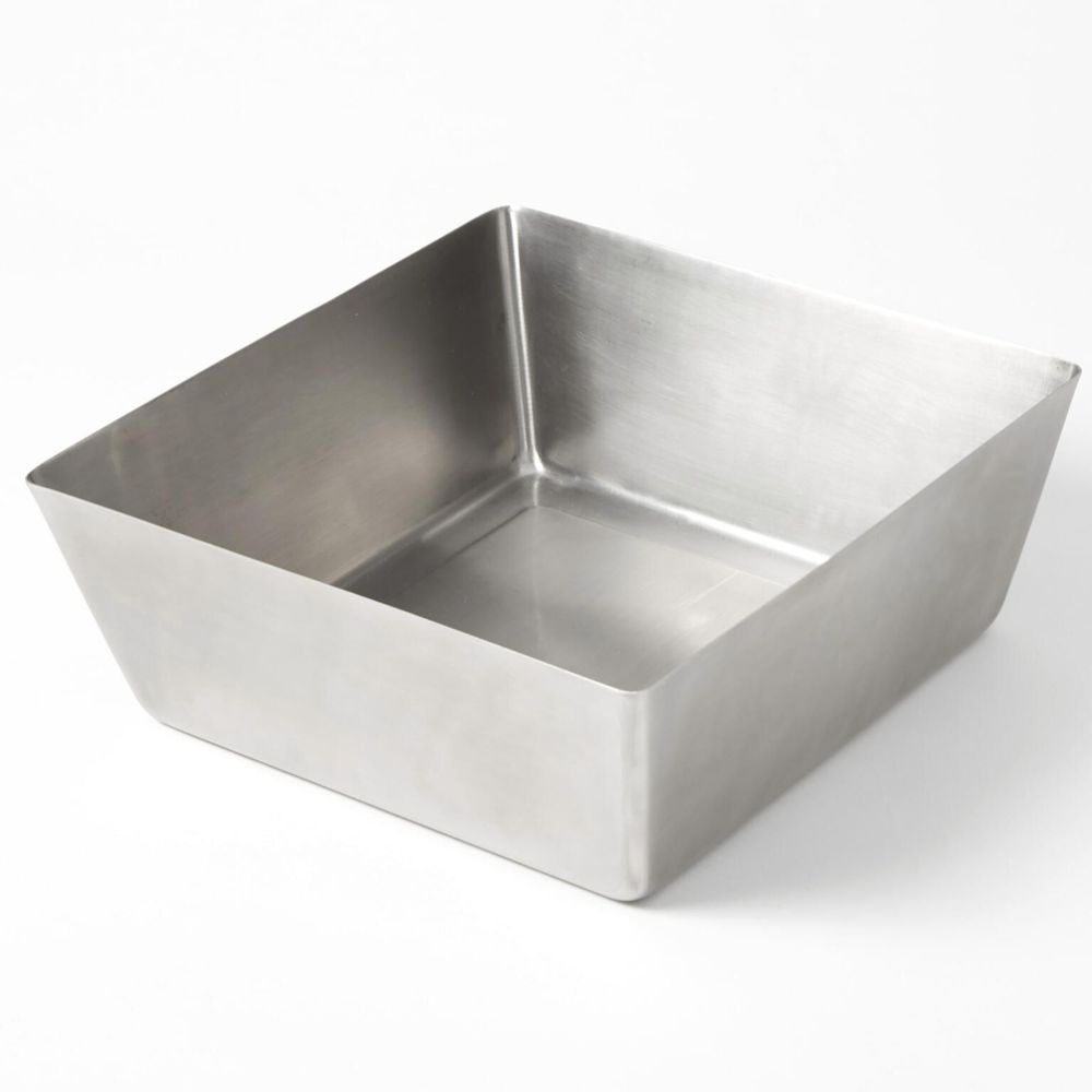 American Metalcraft Stainless Steel 254 Ounce Square Bowl, 12 X 4-1/2 Inch