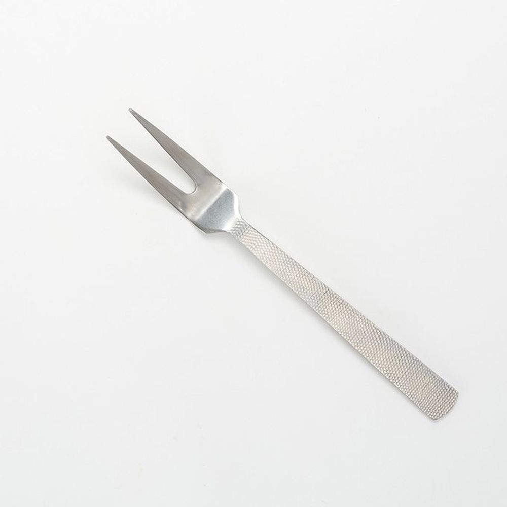 American Metalcraft Vintage Hammered Stainless Steel Cold Meat Fork, 10 Inch Length