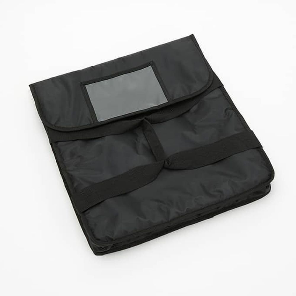 American Metalcraft Black Polyester/polyethylene Deluxe Pizza Delivery Bag, 18 X 18 X 5 Inch
