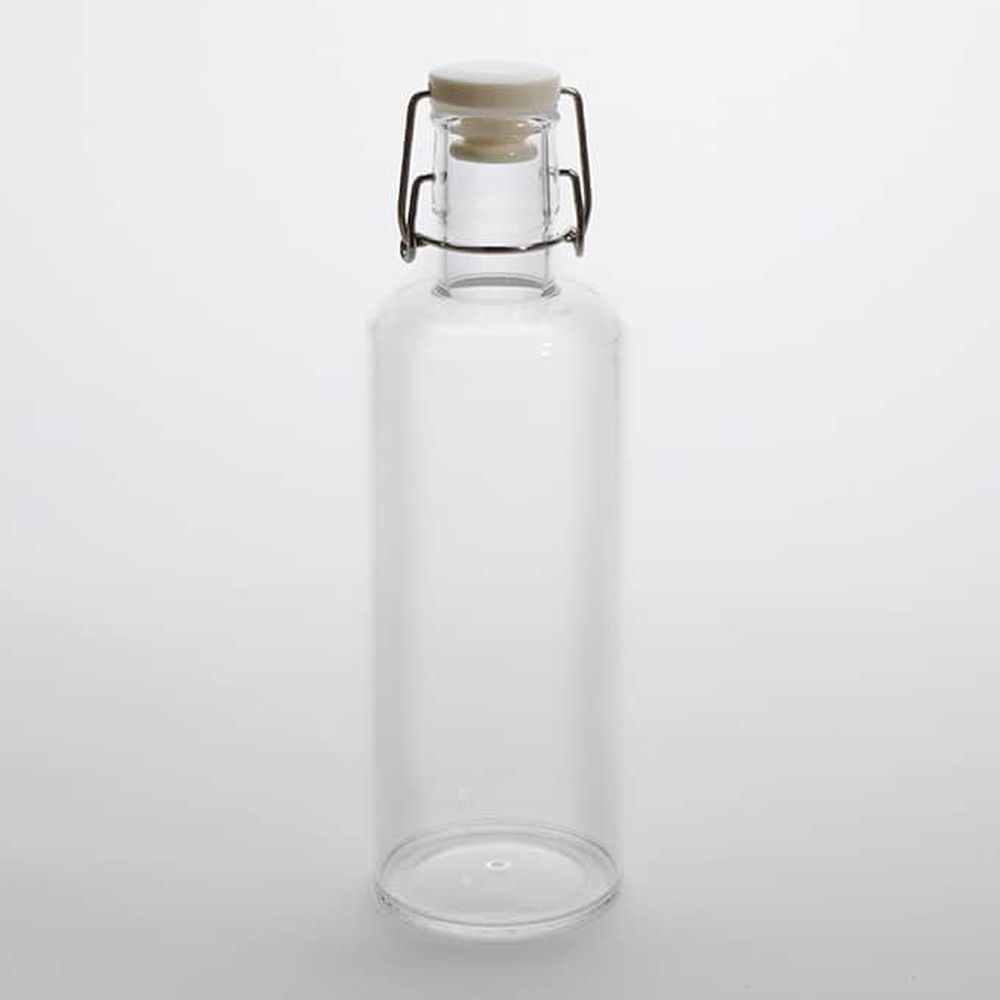 American Metalcraft Clear Acrylic 36 Ounce Water Bottle With Gasket, 3-3/8inch Dia. X 11-1/8 Inch Height