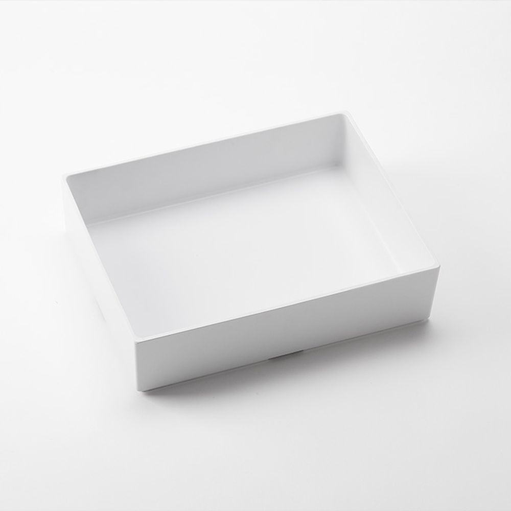 American Metalcraft Naturals Collection White Melamine Bento Box, 10-7/8 Inch X 8-1/4 Inch X 2-3/4 Inch