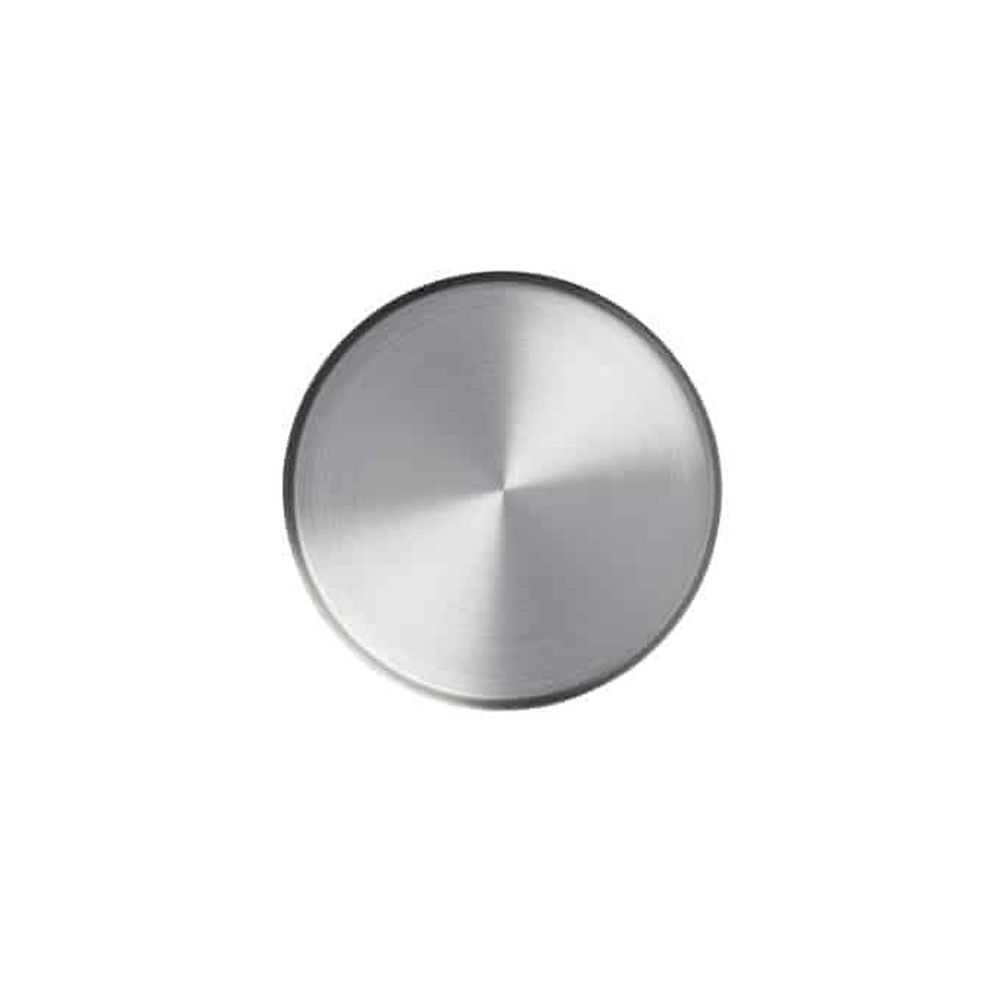American Metalcraft Unity Collection Stainless Steel Satin Finish Plate, 6 Inch Dia. X 1/2 Inch Height