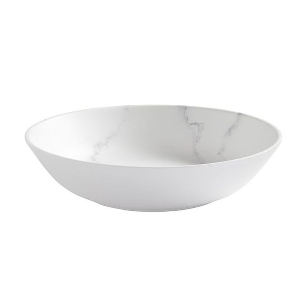 American Metalcraft Mix and Matte Collection Melamine Matte Finish Round Marble Color Bowl, 24 Ounce