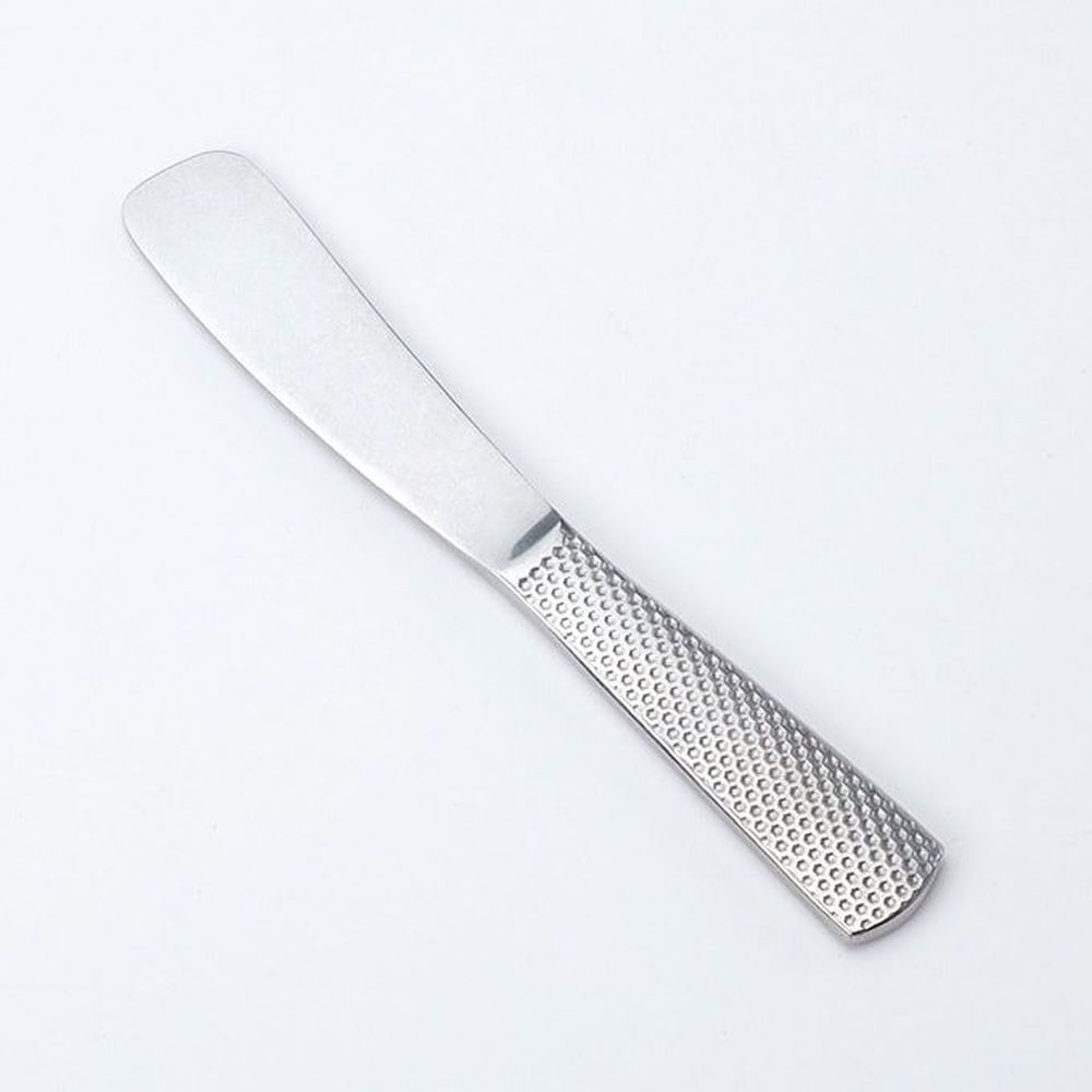 American Metalcraft Vintage Stainless Steel Hammered Spreader, 6 inch Length