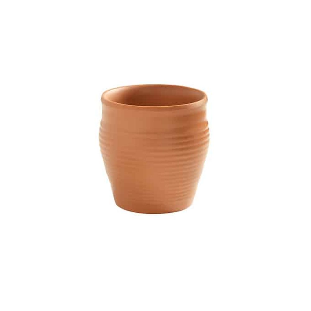 American Metalcraft Marra Collection Melamine Terracotta Pot, 4 Ounce