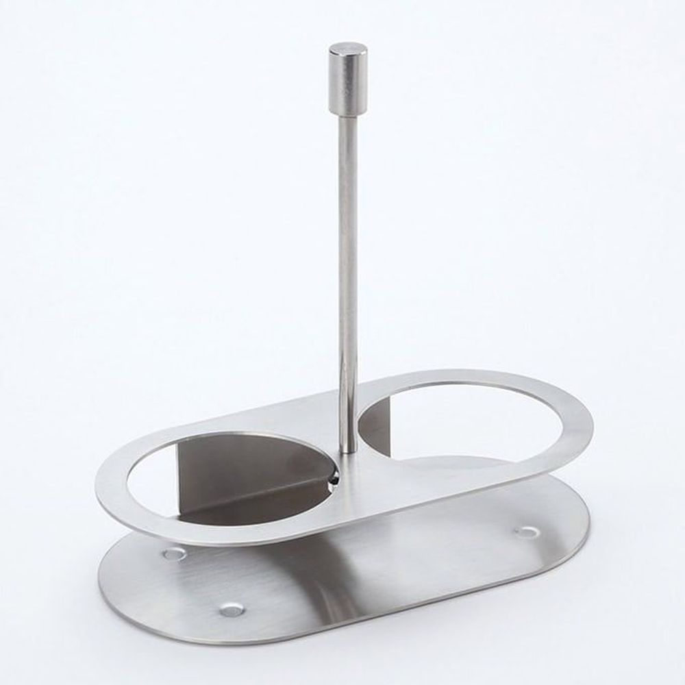 American Metalcraft Swan Collection Stainless Steel Caddy Fits Gc4, Gs4 Creamer And 4406 Shaker, 6-5/8 X 3-1/2 X 6-3/4 Inch