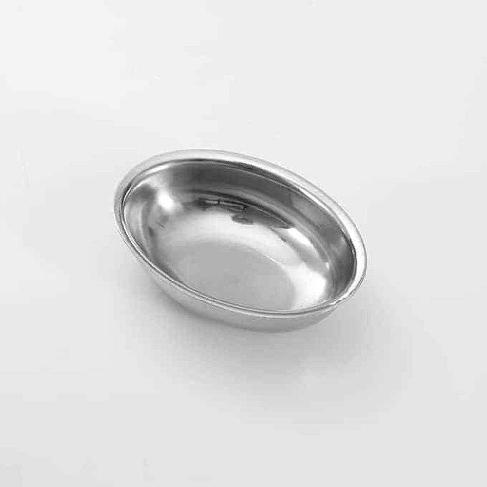 American Metalcraft Stainless Steel Oval 1.5 Ounce Sauce Cup, 2-7/8 Inch Dia. X 2 X 3/4 Inch