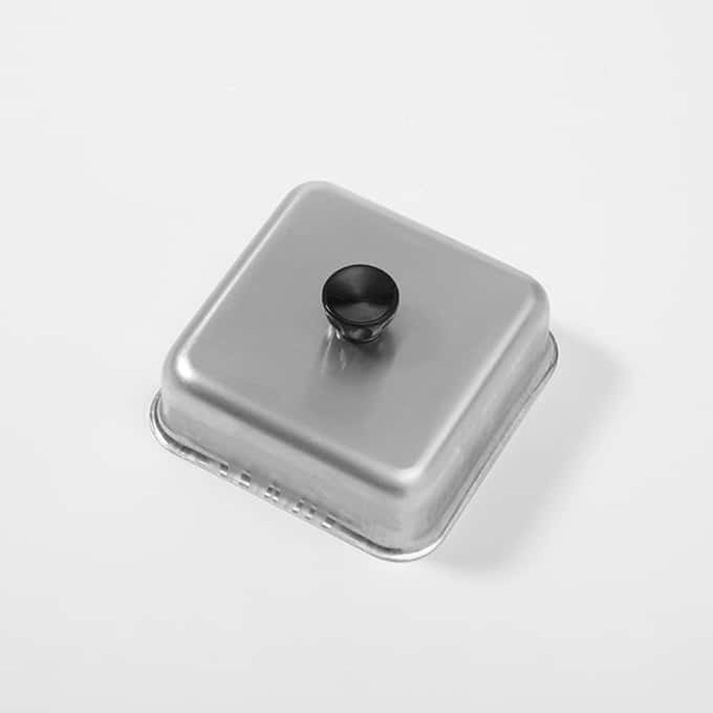 American Metalcraft Aluminum Square Basting Cover Only, 6 X 6 X 2 Inch