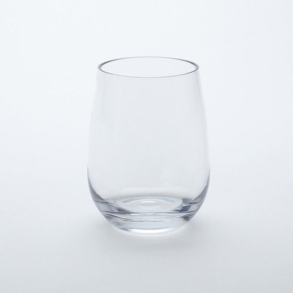 American Metalcraft Parker Collection Tritan Clear Stemless Wine Glass, 15 Ounce-- 12 per case