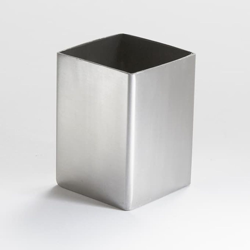 American Metalcraft Stainless Steel Satin Finish Square Sugar Packet/cube Holder, 2 X 2 X 2 3/4 Inch