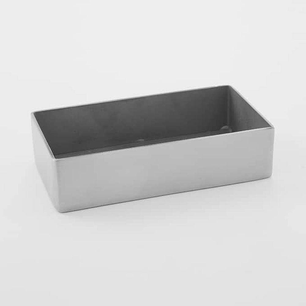 American Metalcraft Stainless Steel Satin Finish Holder Tray, 4-1/4 X 2-1/4 X 1 Inch