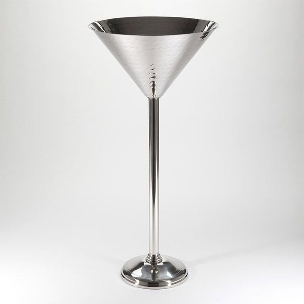 American Metalcraft Stainless Steel Martini Wine Stand, 14-3/4 Inch Dia. X 31-1/2 Inch Height