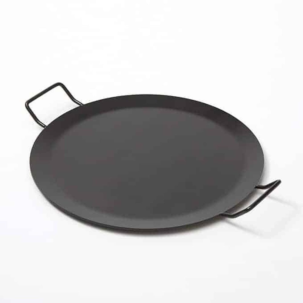 American Metalcraft Black Wrought Iron Round Griddle Only, 18 Inch Dia.