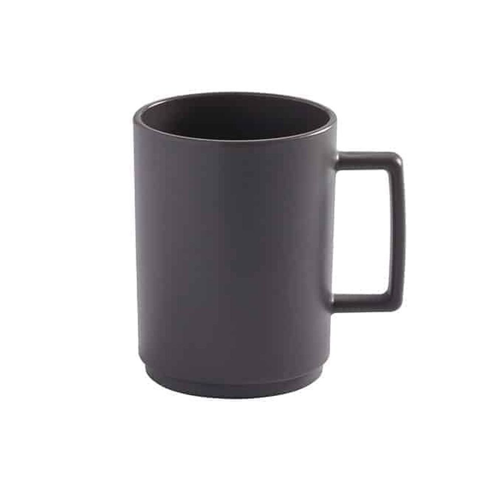 American Metalcraft Unity Collection Graphite Tritan 12 Ounce Stackable Mug, 3-1/8 Inch Dia. X 4-1/8 Inch