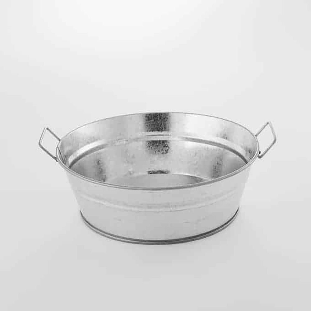 American Metalcraft Galvanized Steel 47 Ounce Tub, 9 Inch Dia. X 3 Inch