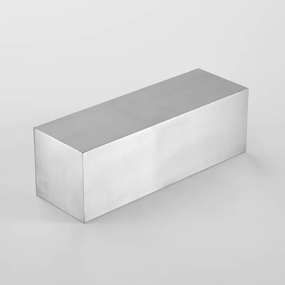 American Metalcraft Stainless Steel Cube Riser, 12 X 4 X 4 Inch
