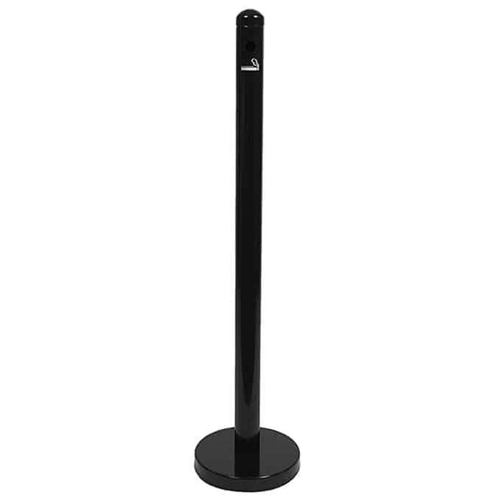 American Metalcraft Black Stainless Steel Free-standing Smoker Pole, 9-3/4 Inch Dia. X 40 Inch Height