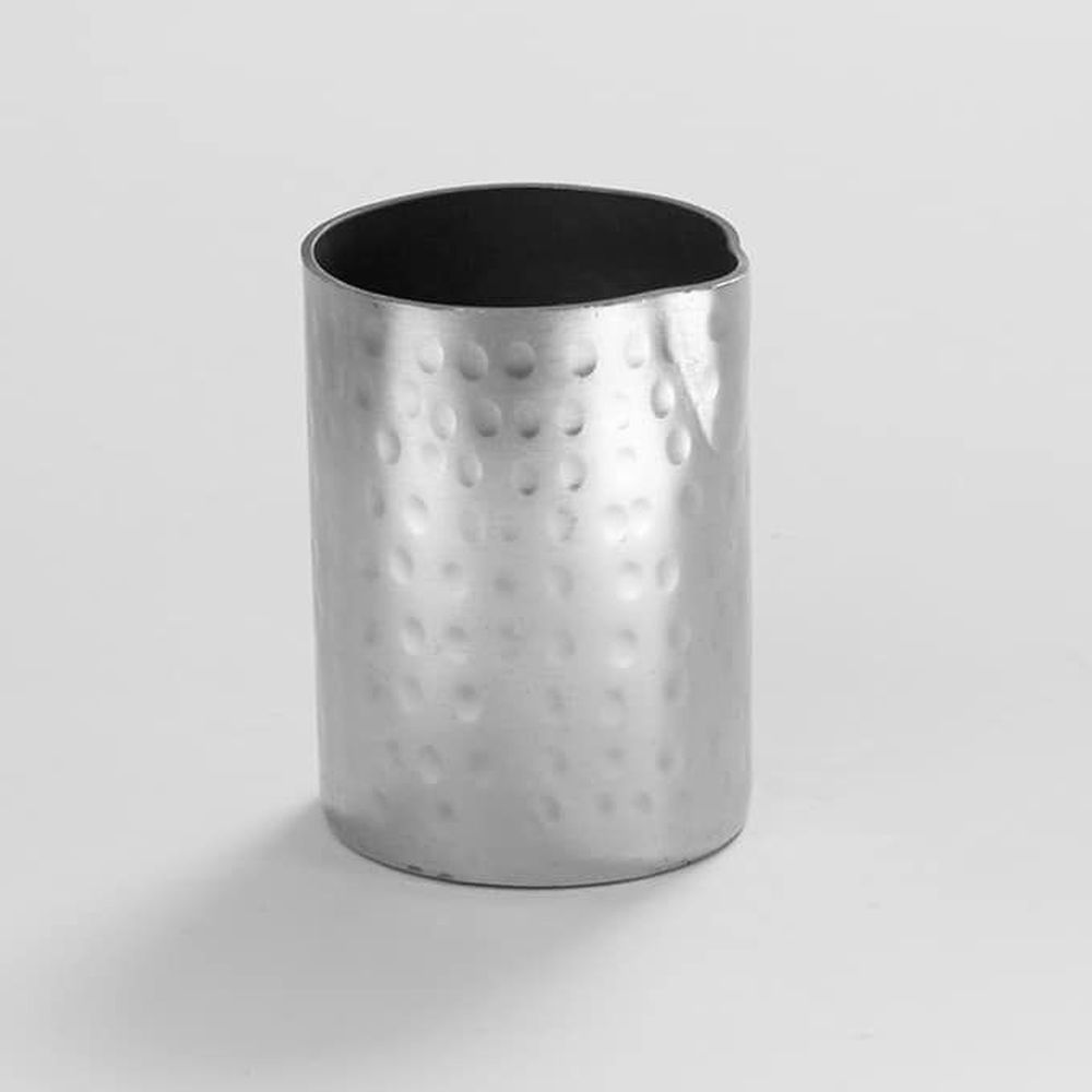American Metalcraft Hammered Stainless Steel 4 Ounce Creamer, 2 Inch Dia. X 2-3/4 Inch Height