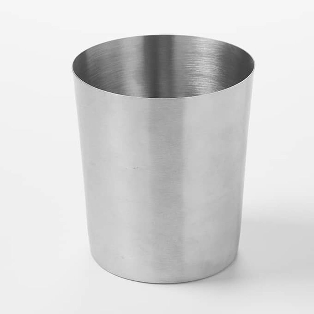American Metalcraft Stainless Steel Satin Finish 24 Ounce Large Fry Cup, 4 Inch Dia. X 4-1/2 Inch Height