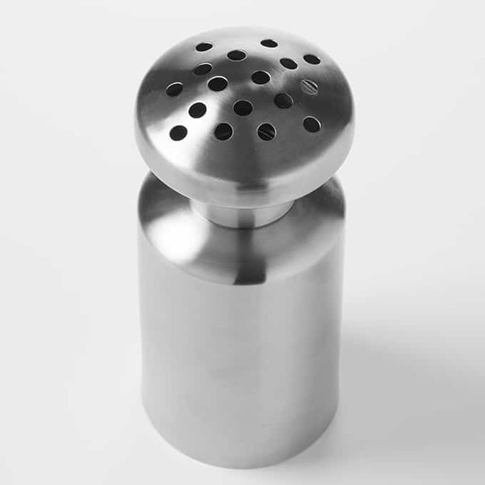 American Metalcraft Stainless Steel Satin Finish Coarse Holes Shaker, 3 Inch Dia. X 7 Inch Height