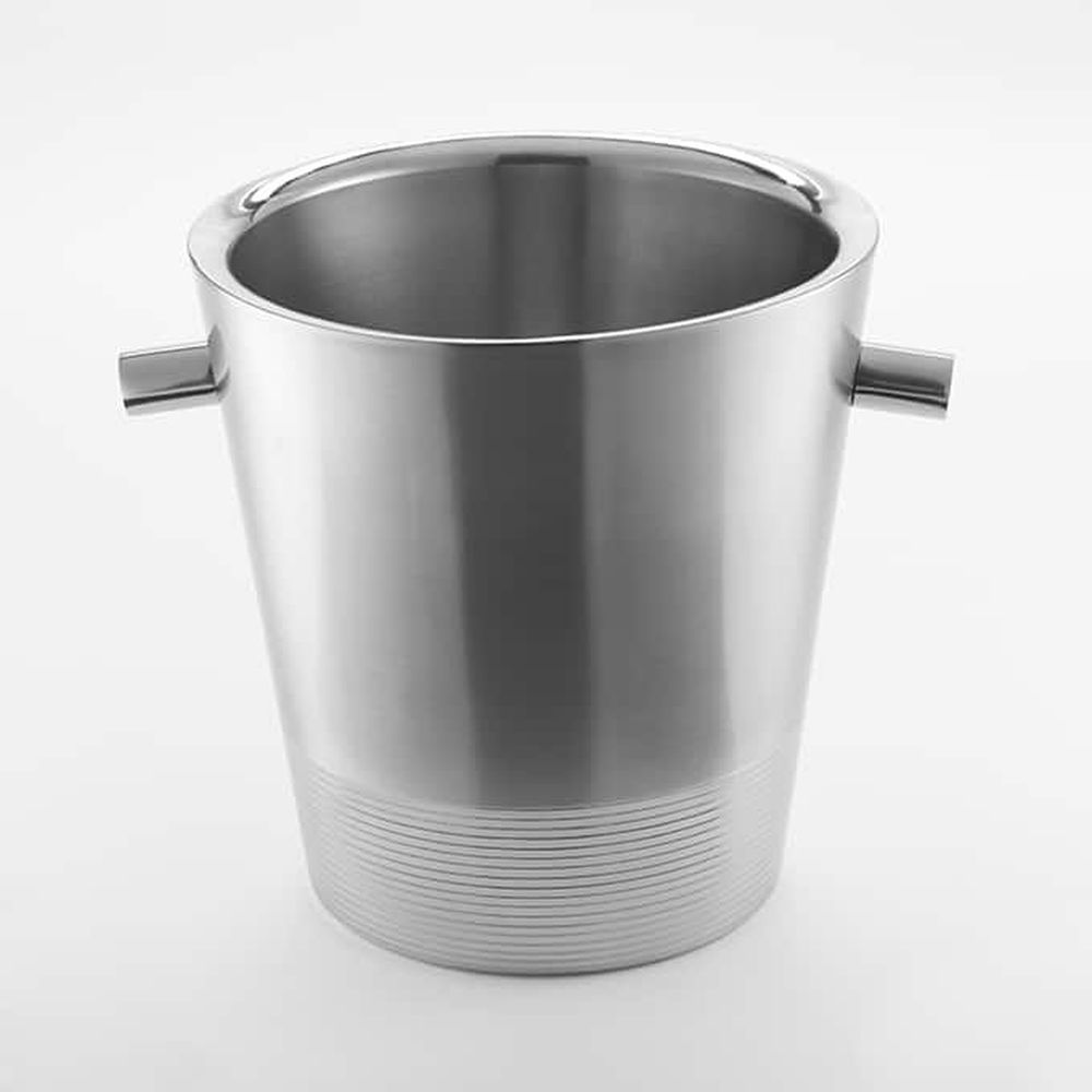 American Metalcraft Stainless Steel Champagne Bucket, 7 inch Dia x 7 inch