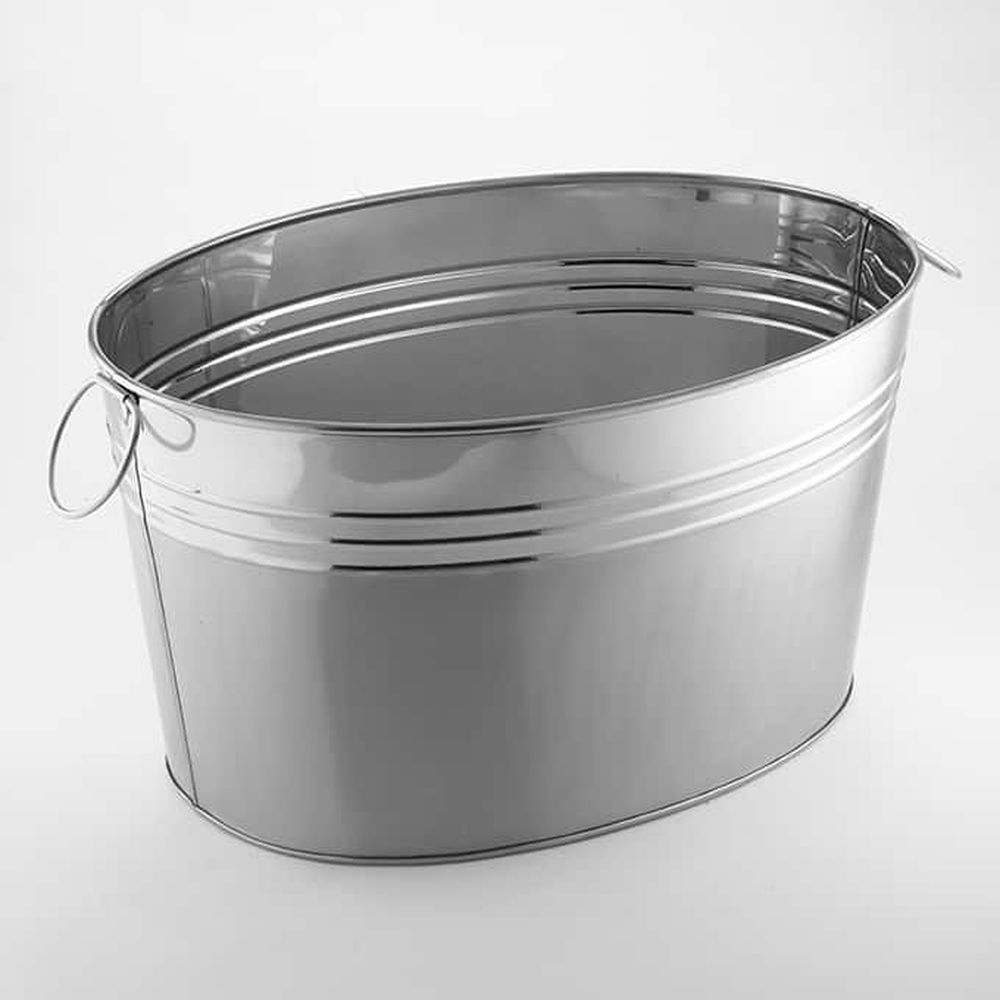 American Metalcraft Stainless Steel 811 Ounce Tub, 20 X 15 X 11 Inch Height