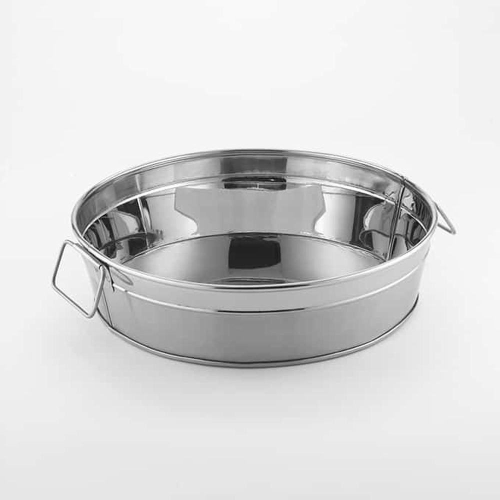American Metalcraft Stainless Steel 95 Ounce Tub, 12-1/4 Inch Dia. X 3-1/8 Inch Height