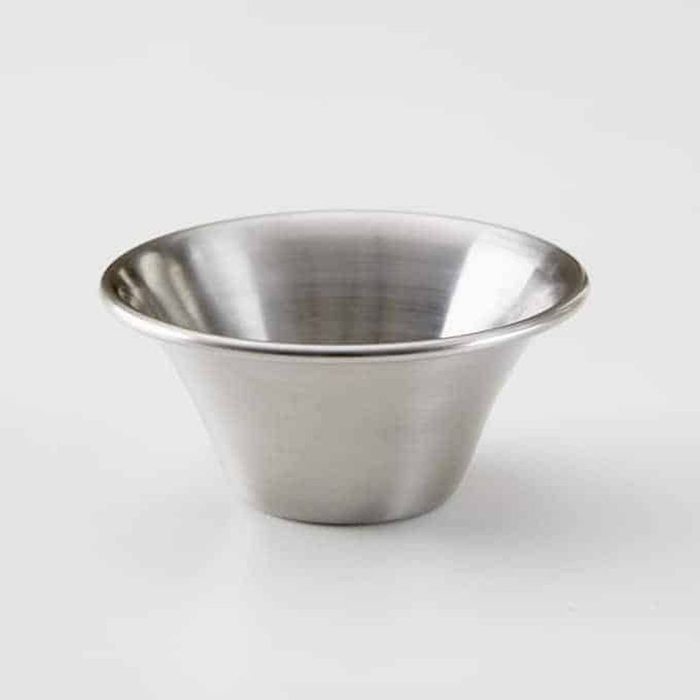 American Metalcraft Flared Stainless Steel 1.5 Ounce Sauce Cup, 2-5/8 Inch Dia. X 1-1/4 Inch Height