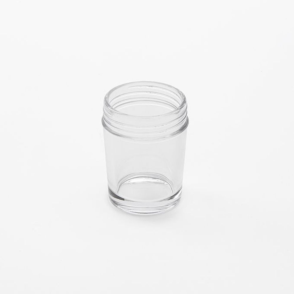 American Metalcraft Clear Glass 2 Ounce Shaker Base Only, 2 Inch Dia. X 2-1/2 Inch Height