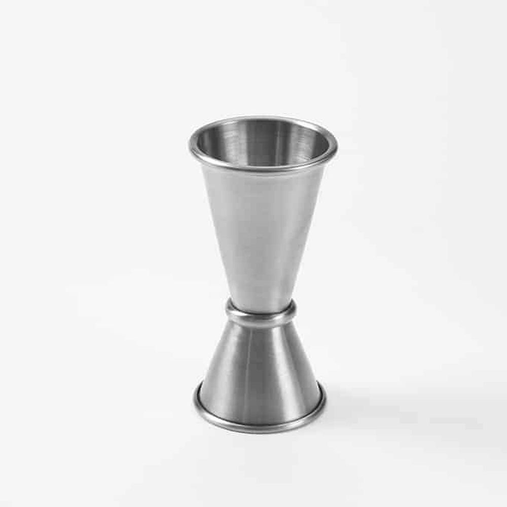 American Metalcraft Stainless Steel Satin Finish Japanese-style Jigger, 3/4 X 1 1/4 Ounce Capacity
