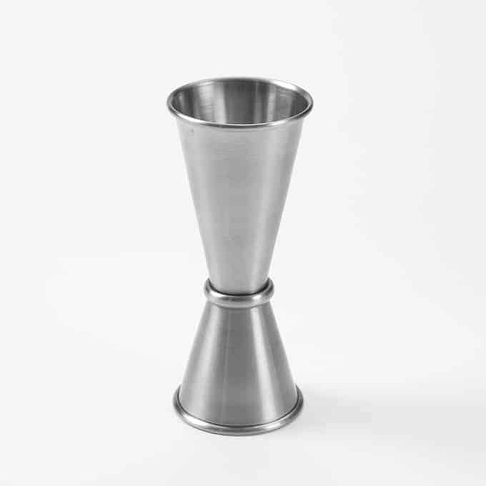American Metalcraft Stainless Steel Satin Finish Japanese-style Jigger, 1 X 1 1/2 Ounce Capacity
