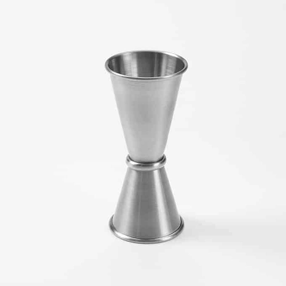 American Metalcraft Stainless Steel Satin Finish Japanese-style Jigger, 1 X 1 1/4 Ounce Capacity