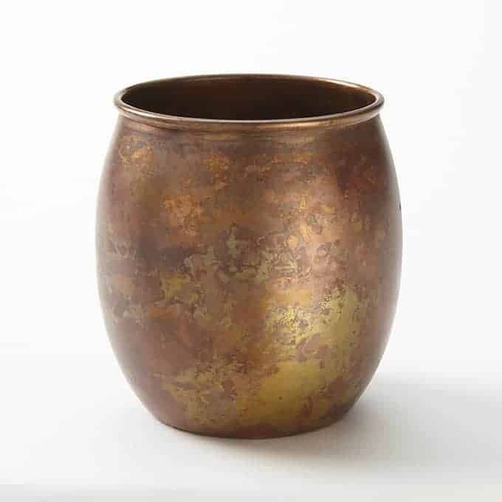 American Metalcraft Antique Copper 14 Ounce Moscow Mule Tumbler, 2-3/4 Inch Dia. X 3-1/2 Inch Height