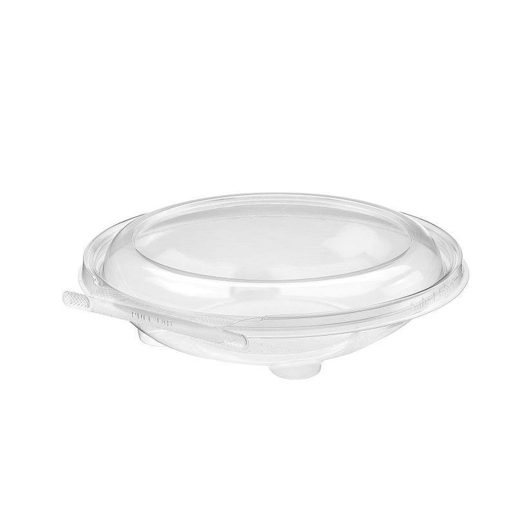 Safe-t-chef Clear Polypropylene Round Single Compartment Tamper Evident Clamshell, 20 Ounce Capacity -- 240 Per Case