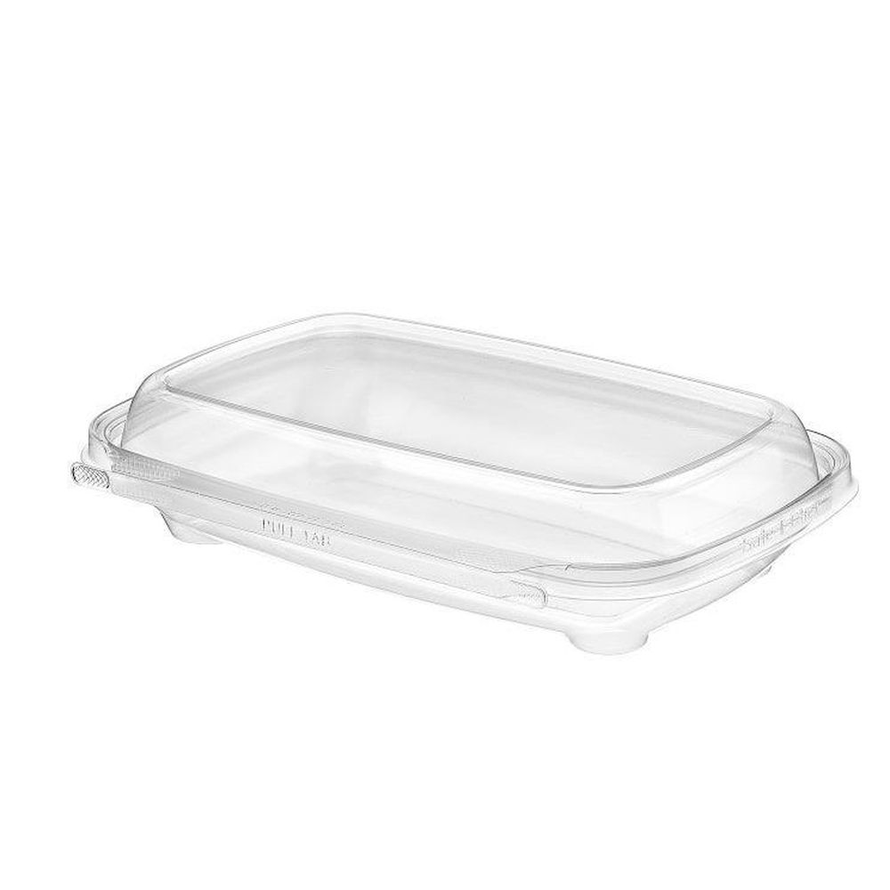 Safe-t-chef Polypropylene Rectangular Single Compartment Tamper Evident Clamshell, 24 Ounce Capacity -- 136 Per Case